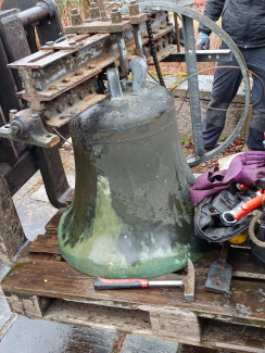 Glocke ev. Kirche Buchbach